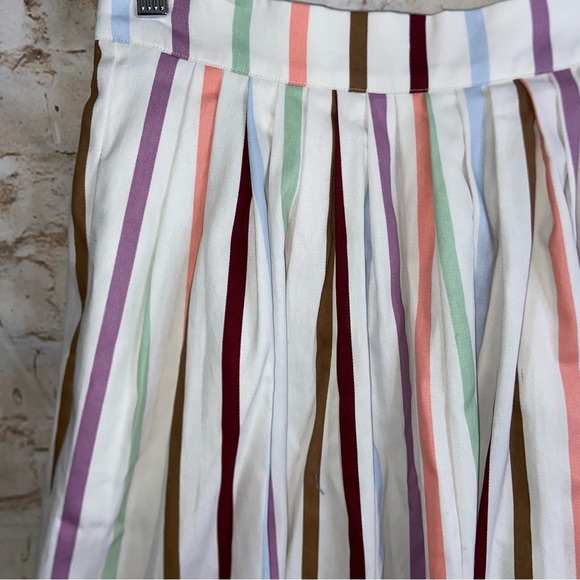 ModCloth Aspiration Creation Striped Skirt New Size Medium - Picture 7 of 9
